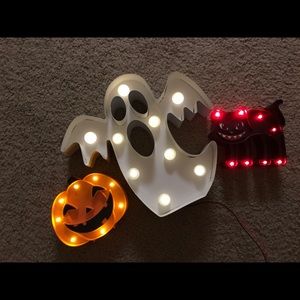 Halloween Ghost Marquee Sign